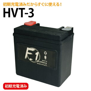 【セール特価】HVT-3【YTX14L-BS互換】【安心の1年保証付き】【充電済み】【F1】【バイク用】【ハーレー】【バッテリー】