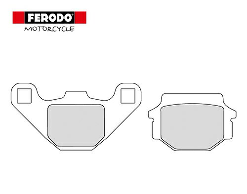 FERODO/フェロード ブレーキパッド FDB314 GS450 S GSX400 E 刀 フロント リア用 パッド ブレーキパット あす楽対応 バイク好き ギフト