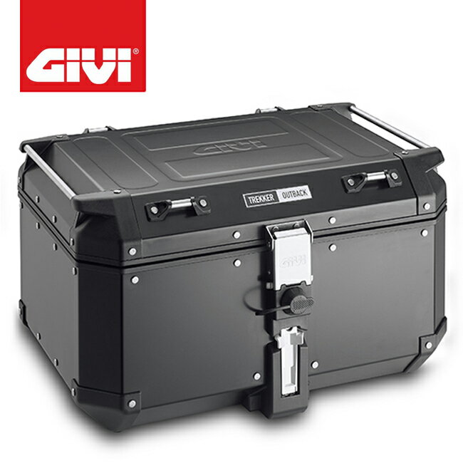 送料無料 GIVI ジビ OBKN58B モノキーケース 58L ブラックライン クロ 98487 トップケース リアボックス TREKKER OUTBACK バイク好き ギフト お買い物マラソン 開催