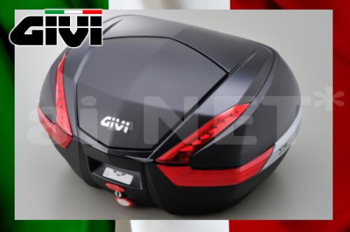 【送料無料】【GIVI[ジビ]】 リアボックス バイク用 ボックス モノキーケース V47NN 未塗装ブラック（カーボン調）【92471】 バイク好き ギフト 楽天お買い物マラソン 開催