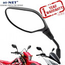 ミラー 送料無料 12ヶ月保証 純正リペア用ミラーHONDA ホンダ PCX125 JF56 PCX150 WW125EX CRF250L CRF250M 左ミラー 補修用 10mm 正ネジ あす楽対応 バイク好き ギフト お買い物マラソン 開催