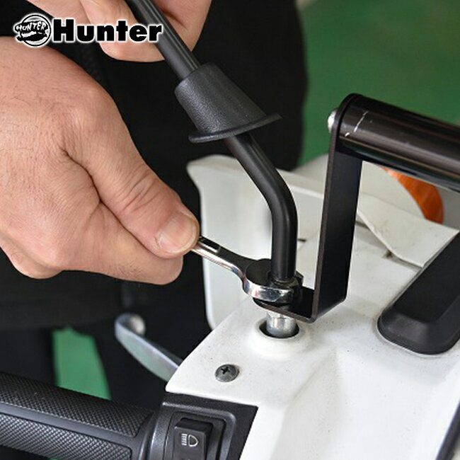 楽天ランキング1位 HUNTER ジャイロX用モバイルスタンド スマホホルダー取り付けベース マルチガジェットマウント ドリンクホルダー 汎用 ハンドルブレース ブラック あす楽対応 バイク好き ギフト auc-ainetshop-10131395 アイネット楽天市場店 サンプル画像3