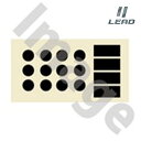 LEAD工業/リード工業 CB-01X マジックテープセット 自転車 チャリ 大人 アジャスター ヘルメット メット 補修パーツ バイク好き ギフト