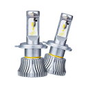 【送料無料】日本製 4輪用 LEDヘッドライト H4 Hi/Lo 【12V用】 4500K SPHERE/スフィアライト RIZING2【SRH4A045-02...