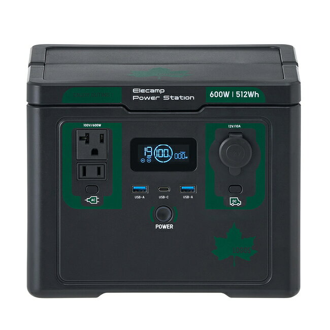 LOGOS WEEK 送料無料 LOGOS/ロゴス 野電 エレキャン・パワーステーション ポータブル電源 Pro600 74175111 （600W/512Wh）512Wh ハンドル付き ブラック EPS機能 リン酸鉄リチウムイオン 急速充電対応 キャンプ 車中泊 アウトドア BBQ 災害 防災 備蓄 対策 あす楽対応 auc-ainetshop-10145482 アイネット楽天市場店 サンプル画像2