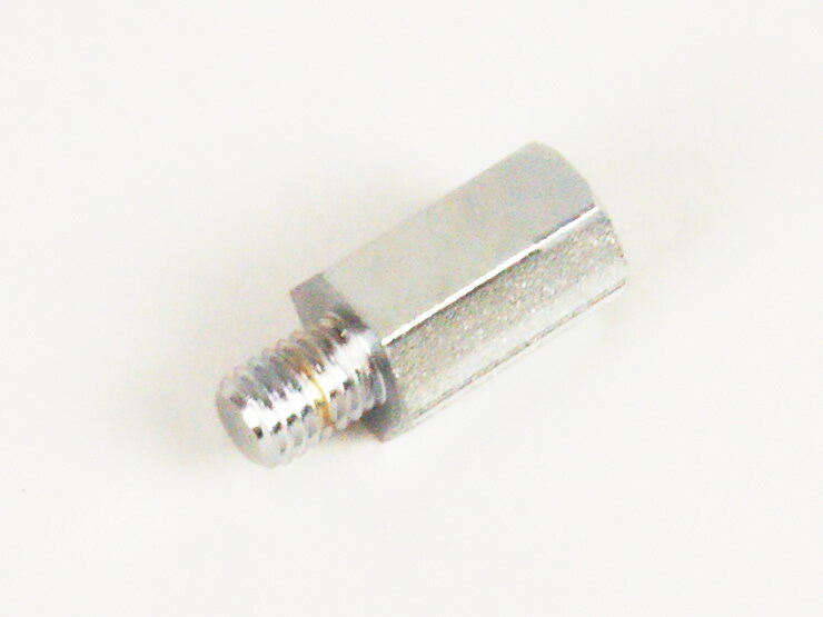 【6ヶ月保証付】 ミラーアダプター M10-M8 逆ねじ 高さ調整スペーサー aiNET製 あす楽対応 バイク好き ギフト