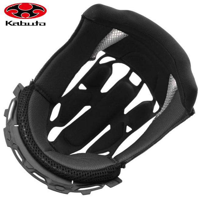 OGK KABUTO カブト ASAGI インナーパッド ダークグレー Sサイズ 18mm アサギ ヘル...