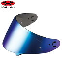 送料無料 OGK KABUTO カブト CM-2-P ミラーシールド ブルーミラー ヘルメット メット システム フルフェイス 補修パーツ RYUKI シリーズ...