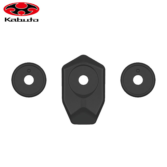 OGK KABUTO オージーケーカブト D20F バイザーカラーセット ブラック オプションパーツ バイク ヘルメット用 補修パーツ バイク好き ギフト