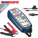 テックメイト バッテリーメンテナー OptiMate3 TM-447 バッテリー充電器 バイク 上バイク 軽自動車用 12V鉛電池用充電器 あす楽対応 バイク好...