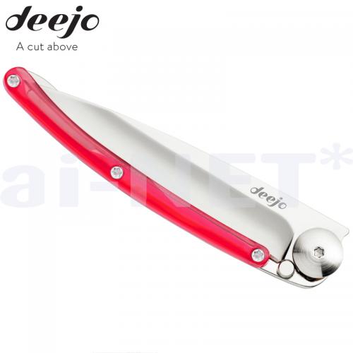 DEEJO/ディージョ colors 27g　レッド 小型軽量ナイフ 【DJ-3006】 コンパクトナイフ 折りたたみナイフ 携帯ナイフ キャンプ用 フィッシング用【お買い物マラソン 開催】通販格安セール情報　楽天　通販