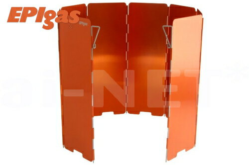 ウインドスクリーン EPIgas ウインドシールド ロング グリーン/オレンジ A-6505 A-6506 ストーブ用 バーナー用 ウインドスクリーン 風防 風よけ 軽量 コンパクト アウトドア キャンプ あす楽対応【お買い物マラソン 開催】通販格安セール情報 楽天 通販