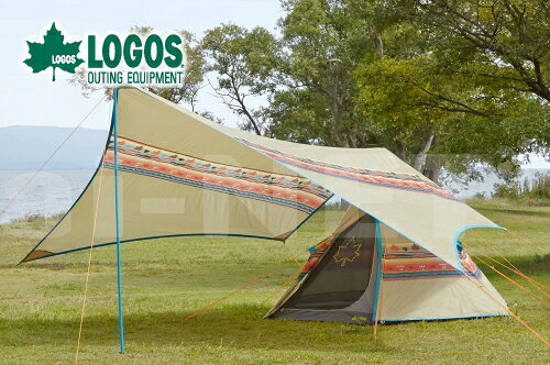 送料無料 LOGOS/ロゴス ナバホ Tepee ブリッジヘキサ-AE 71806509 ヘキサタープ タープ 雨よけ 日よけ キャンプ用品 アウトドア バーベキュー 海水浴 UVカット 収納バッグ付き あす楽対応【お買い物マラソン 開催】通販格安セール情報 楽天 通販