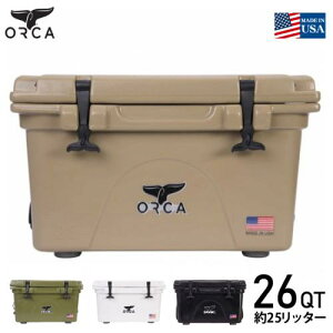 国内正規品 ORCA/オルカ クーラーボックス ORCA Tan 26 Cooler (約25L) クーラーBOX 保冷ボックス タン キャンプ アウトドア バーベキュー 海水浴 釣り ピクニック おしゃれクーラーボックス【お買い物マラソン 開催中】