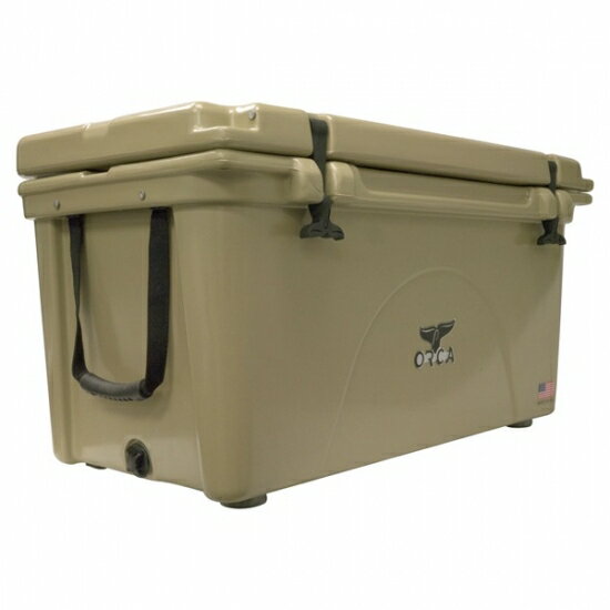 国内正規品 ORCA/オルカ クーラーボックス ORCA Tan 75 Cooler (約71L) 大型クーラーBOX 保冷ボックス Tan タン キャンプ アウトドア バーベキュー 海水浴 釣り ピクニック おしゃれクーラーボックス