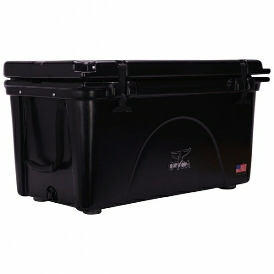 国内正規品 ORCA/オルカ クーラーボックス ORCA Black 75 Cooler(約71L) 大型クーラーBOX 保冷ボックス ブラック キャンプ アウトドア バーベキュー 海水浴 釣り ピクニック おしゃれクーラーボックス