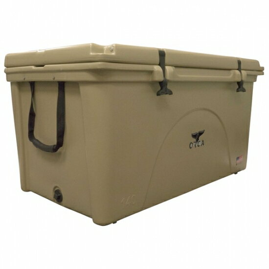 国内正規品 ORCA/オルカ クーラーボックス ORCA Tan 140 Cooler (約132L) 大型クーラーBOX 保冷ボックス Tan タン キャンプ アウトドア バーベキュー 海水浴 釣り ピクニック おしゃれクーラーボックス