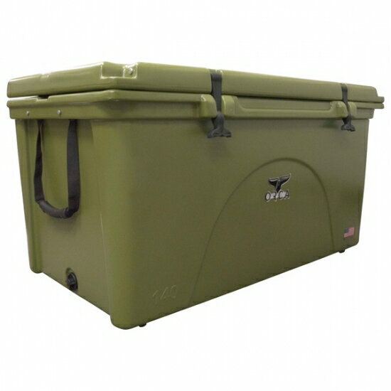 国内正規品 ORCA/オルカ クーラーボックス ORCA Green 140 Cooler (約132L) 大型クーラーBOX 保冷ボックス TGreen グリーン キャンプ アウトドア バーベキュー 海水浴 釣り ピクニック おしゃれクーラーボックス