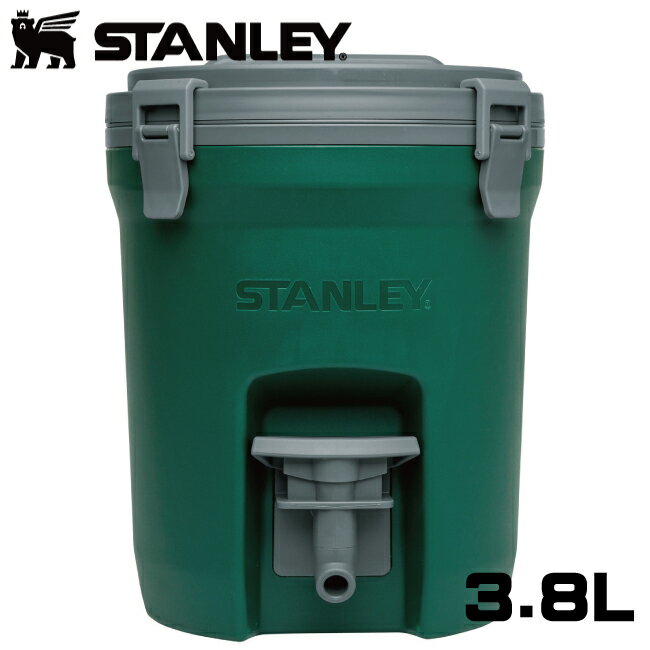 正規品 STANLEY スタンレー ウォータージャグ 3.8L 10-01937-020 グリーン 緑 ウォータータンク 水筒 おしゃれ レジャー アウトドア キャンプ 運動会 ベランピング バイク好き ギフト 楽天スー…