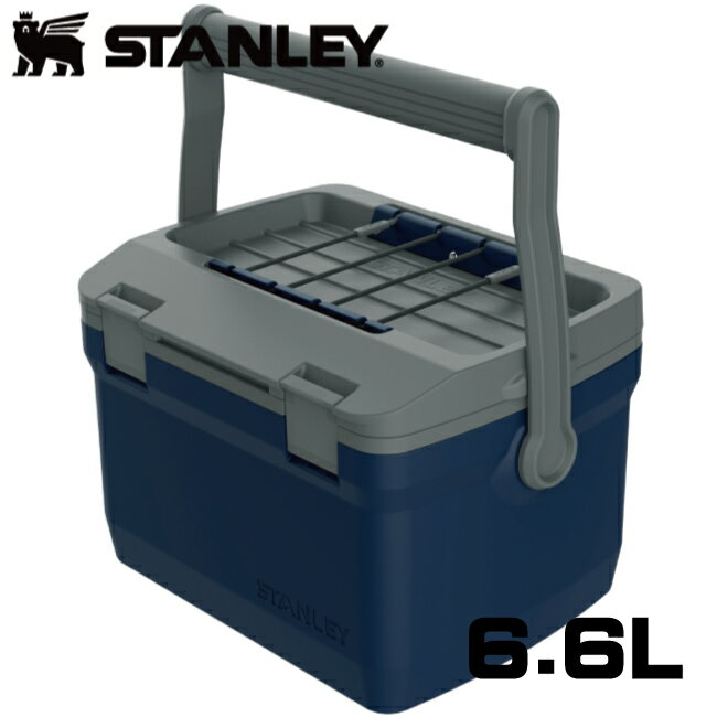 納期未定 入荷後発送 正規品 STANLEY/スタンレー COOLER BOX クーラーボックス 6.6L 10-01622-114 ネイビー 紺 レジャー アウトドア キャンプ 運動会 海水浴 フェス スタンレイ ベランピング バイク好き ギフト 楽天お買い物マラソン 開催のサムネイル