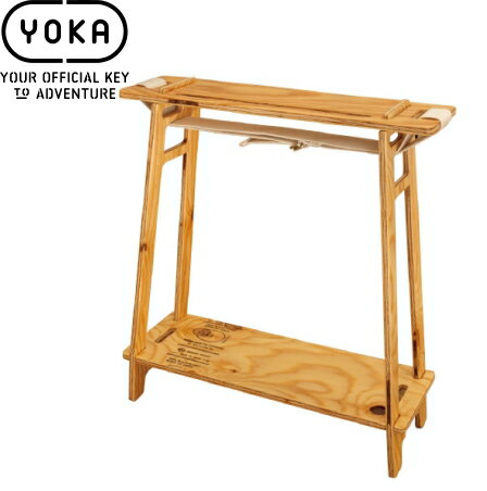 特価品 送料無料 YOKA ヨカ MINI SHELF ミニシェルフ ウレタン塗装済み アウトドア BBQ キャンプ シェルフ 棚 ミニラック 収納 グランピング テーブル キャンプ用品 あす楽対応 バイク好き ギフト