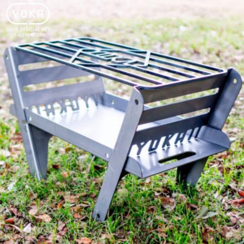 日本製 YOKA/ヨカ 焚き火台 COOKING FIRE PIT+グリルセット ファイヤーグリル たき火スタンド 焚火 BBQ キャンプ 焚火台 焚火スタンド クッキングファイヤーピット あす楽対応【お買い物マラソン 開催】通販格安セール情報 楽天 通販