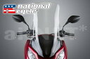 スクリーン【送料無料】ナショナルサイクル製 【PCX PCX125 JF28 PCX150 KF12 】カスタムパーツ Vストリーム クリア 91340］ ロングスクリーン バイク好き ギフト お買い物マラソン 開催