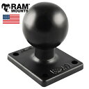 RAM MOUNTS(ラムマウント) 2 X 1.7 AMPSパターン RAM-347U ボール1.5インチ オプション アクセサリー バイク好き ギフト