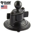 RAM MOUNTS(ラムマウント) ツイストロック サクションベース RAM-B-224-1U 吸盤 オプション アクセサリー バイク好き ギフト