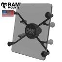 RAM MOUNTS ラムマウント Xグリップ iPad mini用 アイパッドミニ テザー付 RAM-HOL-UN8BU 車載 オプション アクセサリー バイ...