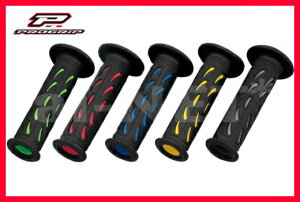 グリップ PRO-GRIP/プログリップ スーパーバイクグリップ#724 耐震GEL 内径:左22mm 右25mm ×120mm 貫通 HONDA/YAMAHA/SUZUKI グリップ 左右セット デイトナ DAYTONA あす楽対応