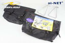 【送料無料】ラフアンドロード RR9113 AQA DRY サドルバッグ アイネット ワンプレース マルチバッグサポート ブラック 6ヶ月保証【サイドバッグ サポート】 バイク好き ギフト