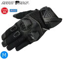 ブラック/Mサイズ ラフ&ロード RR8426 ジェットエアアドベンチャー メッシュ グローブ バイク用 moto ツーリング 通勤通学 スマホ対応 春夏