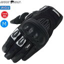 ラフ&ロード RR8425 プロテクションエアスルーグローブ ブラックxホワイト Mサイズ バイク用 moto ツーリング 通勤通学 メッシュ サマー 夏用 ライディング