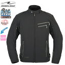【Women's/WM】 ラフ&ロード RR7250 ブラック エアスルーソフトシェルストレッチライディングZIPジャケット moto バイク 通勤 通学 ツー...