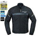 【送料無料】 ラフ&ロード RR7346 フルメッシュジャケットFP スラッシュ-ブラック BMサイズ moto バイク用 ライジャケ テキスタイル 通勤 通学...