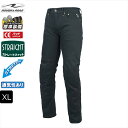 XLサイズ ラフ&ロード RR7481 ストレッチデニムパンツ ブラック 【送料無料】 moto バイク用 ライジャケ テキスタイル 通勤 通学 ツーリング 春...