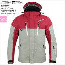 レッド×グレー/WMサイズ 送料無料 ラフ&ロード WSプリマロフト ウォームパーカー RR7698 Women's 春秋冬シーズン 3シーズン ライディングジ...