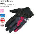 Women's ストリートマゼンタ/WM ラフ&ロード RR8421 ライディングメッシュグローブ moto 二輪 バイク用 ライディンググローブ 通勤通学 ツーリング 夏 サマーシーズン レディース 女性