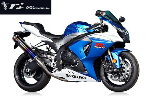 送料無料 アールズギア GSX-R1000用 マフラー GPスペック スリップオン シングル チタンドラッグブルー 09-11年式 GS08-03DB バイク好き ギフト お買い物マラソン 開催