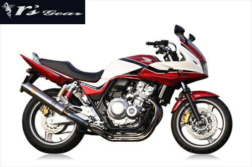 送料無料 アールズギア CB400SF/SB Revo シングル マフラー ワイバン TI 08-17 WH10-01TI バイク好き ギフト