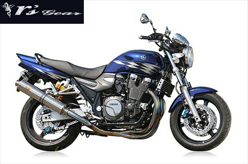 送料無料 アールズギア XJR1300用 マフラー ワイバン シングル チタンドラッグブルー 07-17年式 WY08-01DB バイク好き ギフト