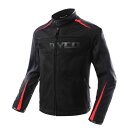 【送料無料】【SCOYCO(スコイコ)】 ハンター ライディング ジャケット JK63 メッシュ メンズ レッド バイクジャケット バイク好き ギフト