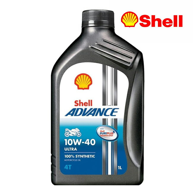 シェルアドバンス Shell ADVANCE 4T Ult ウルトラ 10W-40 (SN/MA2) 1L A04W エンジンオイル Ducati指定オイル あす楽対応