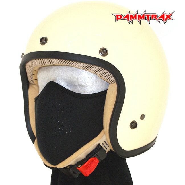 メール便可 特価品 DAMMTRAX ダムトラックス フェイスマスク JET MASK (ジェットマスク) ブラック フリ..