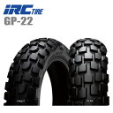 IRC タイヤ GP-22 100/90-12 59J TL ブロード50/90 NSR50 TZM50R 329551 フロント/リア用 オールラウンドタイヤ バイク好き ギフト お買い物マラソン 開催