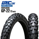 送料無料 IRC PROTECH FOOTLOOSE GP-22 4.60-17 62P WT リア用 17inch タイヤ バイクタイヤ バイク好き ギフト