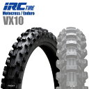 送料無料 IRC VX10 60/100-14 14inch 29M WT フロント用 129403 アイアールシー チューブタイプ 公道走行不可 レース用 RACE 小排気量 オフロード バイク好き ギフト