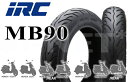 送料無料 国内メーカーIRC 80/100-10 46J MB90 TODAY トゥデイ純正採用タイヤサイズ フロントタイヤ リアタイヤ あす楽対応 バイク好き ギフト お買い物マラソン 開催