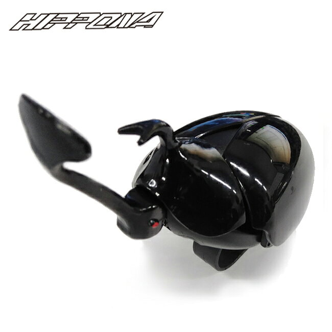 サマーセール ヒッポナ/HIPPONA 甲虫タイプ ベル 自転車用 86929 46g アルミニウム合金 防錆 パイプ径 22mm ねじ式ブラケット カブト虫 ユニーク アクセサリー 羽展開 あす楽対応 お買い物マラソン 開催の商品画像 2